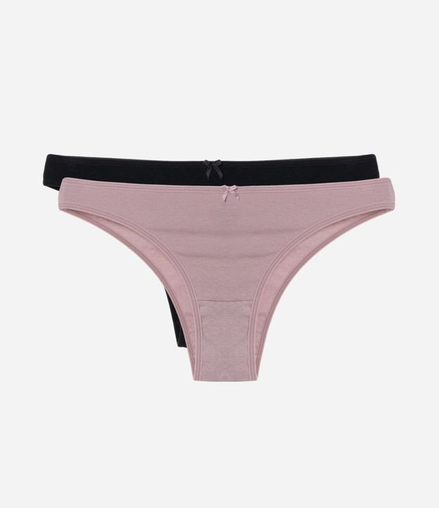 Kit 02 Bombachas Bikini en Algodón