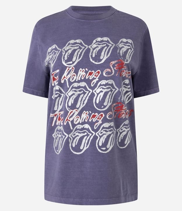 Remera en Algodón con Estampado Rolling Stones 5