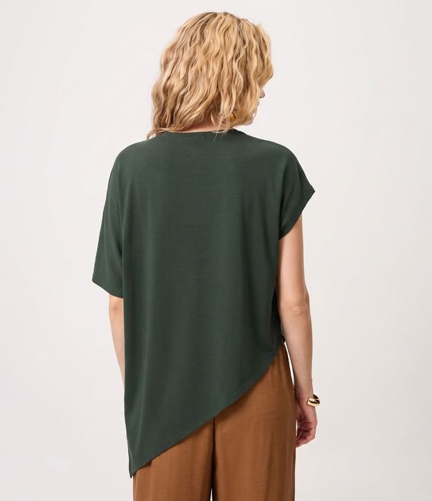 Blusa Asimétrica con Efecto Drapeado en el Escote 4