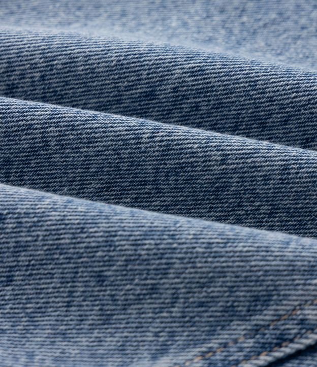 Pantalón Balloon en Jeans con Botón en el Bajo 3