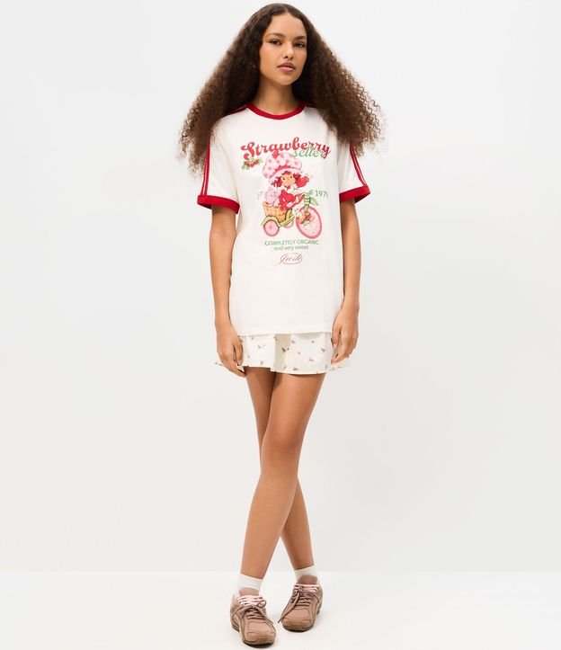 Remera con Estampa Frutilla en Algodón 2