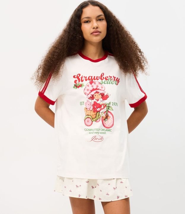 Remera con Estampa Frutilla en Algodón 3