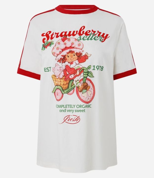 Remera con Estampa Frutilla en Algodón 5