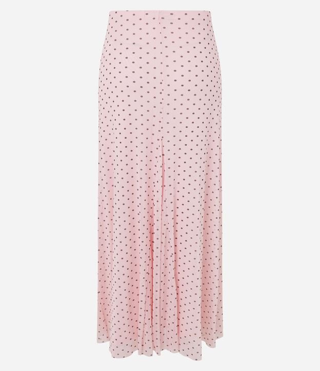 Falda New Midi en Tule con Estampa de Lunares 6