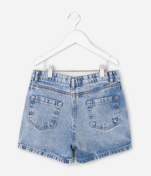 Short Infantil Jeans Básico - Talle 5 a 16 años 3