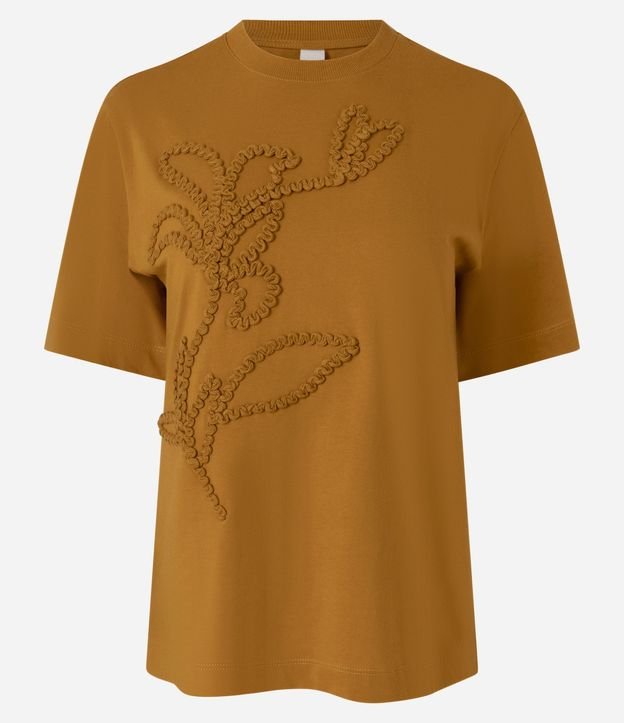 Blusa en Algodón con Bordado Floral Aplicado 5