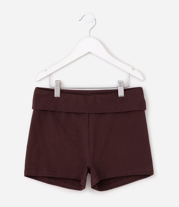 Bermuda Infantil en Cotton con Cintura Dobrada - Talle 5 a 16 años 2