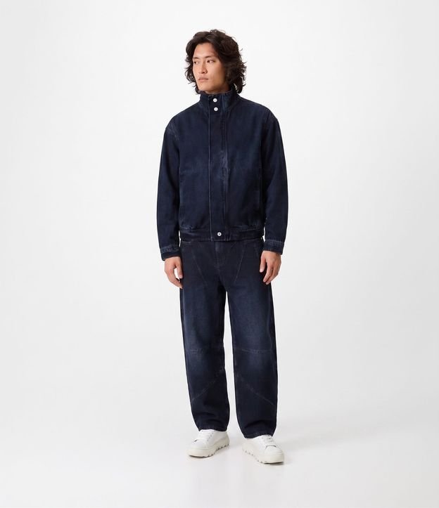Pantalón Baggy Balloon Jeans con Recortes Anatómicos