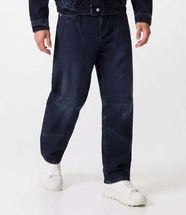 Pantalón Baggy Balloon Jeans con Recortes Anatómicos 2