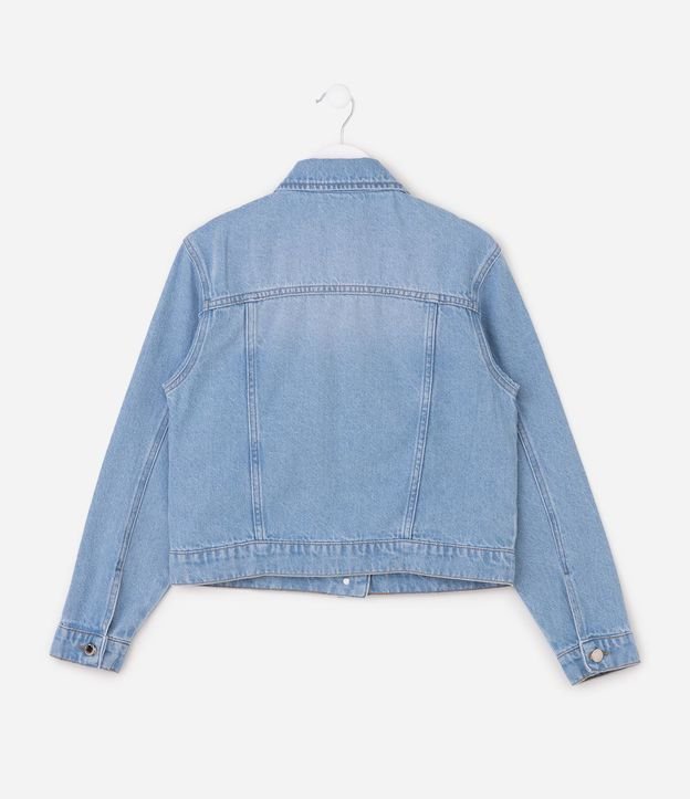 Campera Jeans Infantil con Strass -Talle 5 a 16 años 5