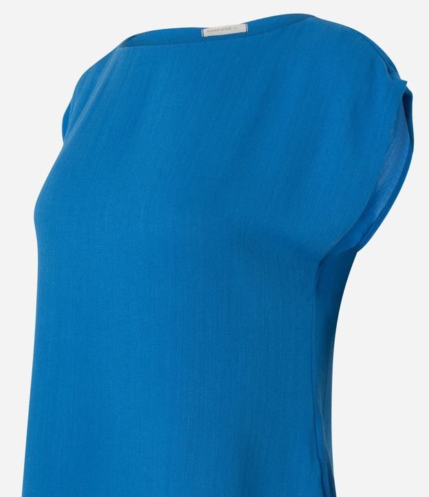 Blusa en Viscosa con Bajo Asimétrica 6