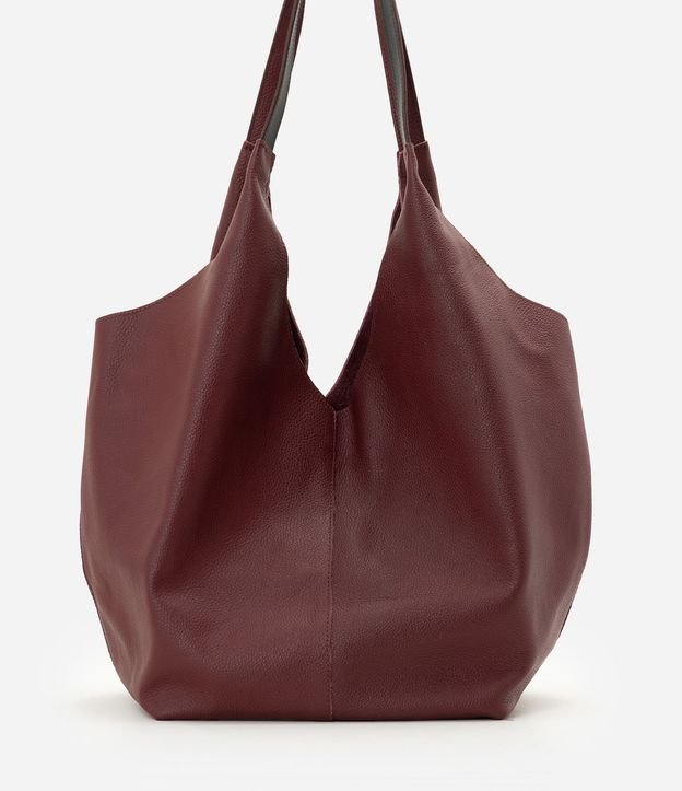 Cartera Hobo Grande en Cuero con Cierre por Mosquetón 2
