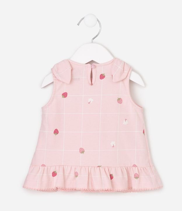 Remera Bebé Cotton con Moña - Talle 0 a 18 Meses 3