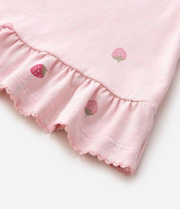 Remera Bebé Cotton con Moña - Talle 0 a 18 Meses 4