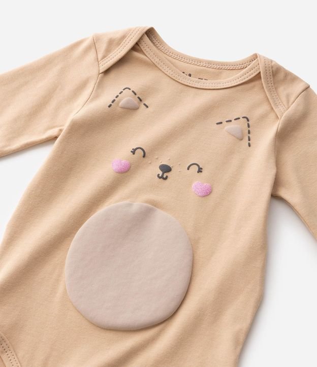 Body bebé en Cotton Gatito - Tam -12 a 18 Meses 5
