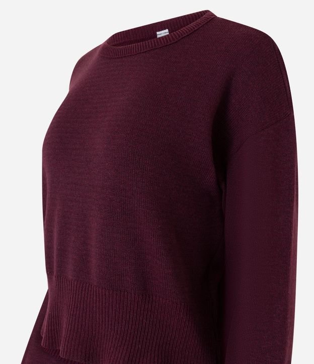 Suéter Oversized en Punto 6