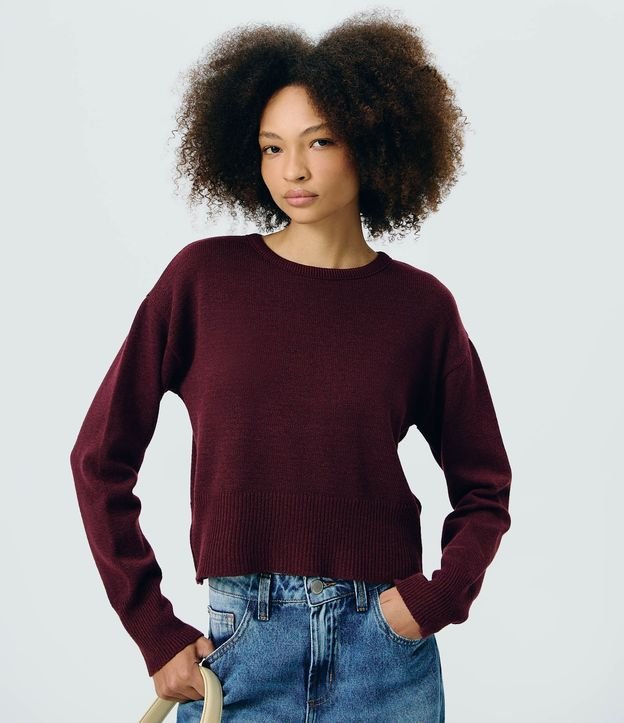 Suéter Oversized en Punto 1