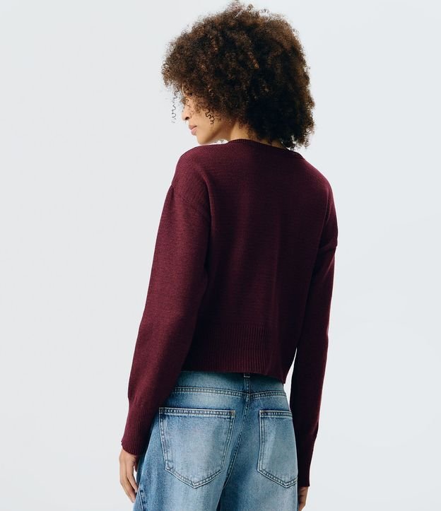 Suéter Oversized en Punto 4