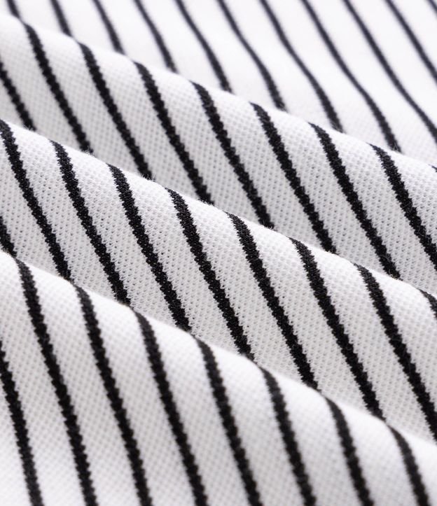 Remera Slim Rayada Bicolor 3