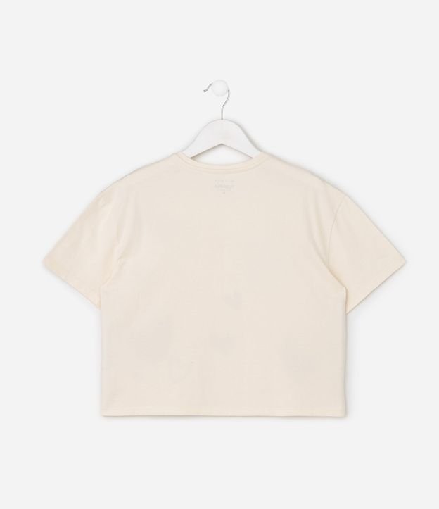Remera Infantil en Algodón con Lentejuela de Corazones - Talle 5 a 16 años 3