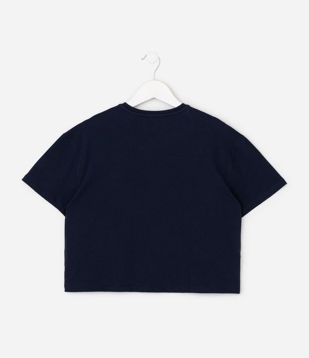 Remera Infantil en Algodón con Lentejuela de Mariposas - Talle 5 a 16 años 2