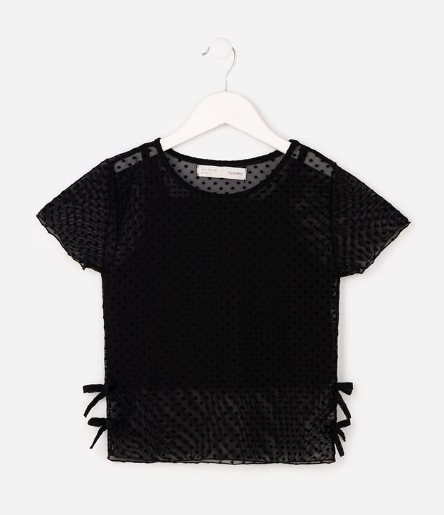 Conjunto Infantil en Tule con Musculosa Por Bajo- Talle 5 a 16 años 2