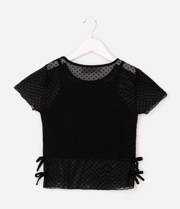 Conjunto Infantil en Tule con Musculosa Por Bajo- Talle 5 a 16 años 3