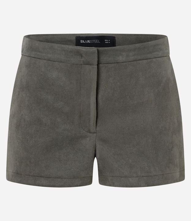 Short en Gamuza con Cintura Sastre 5