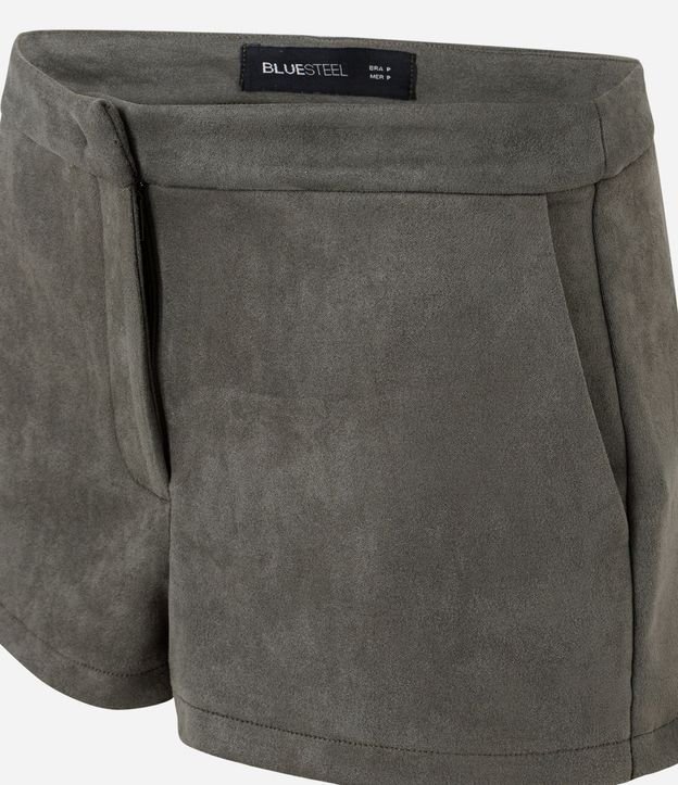 Short en Gamuza con Cintura Sastre 6