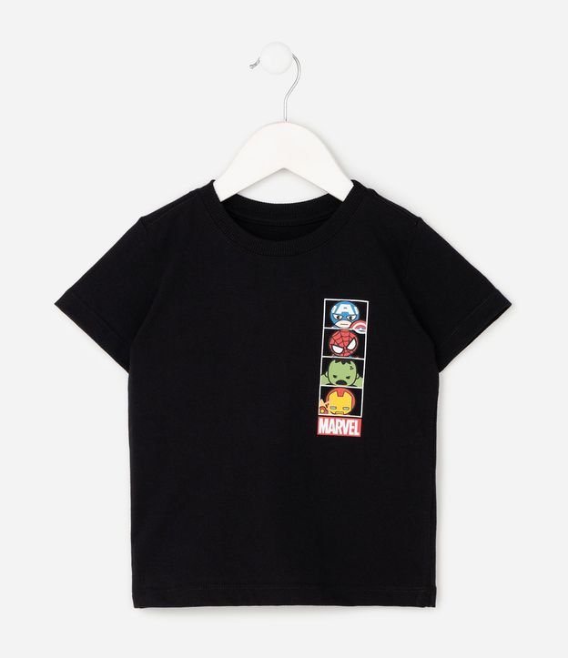 Remera Infantil en Algodón con Estampado de Los Vengadores - Talle 2 a 6 años 2