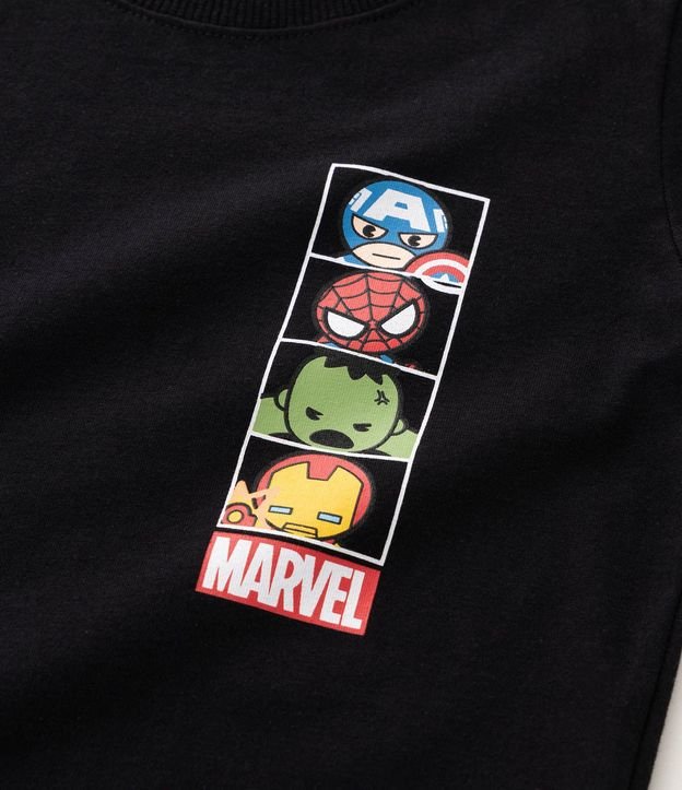 Remera Infantil en Algodón con Estampado de Los Vengadores - Talle 2 a 6 años 4