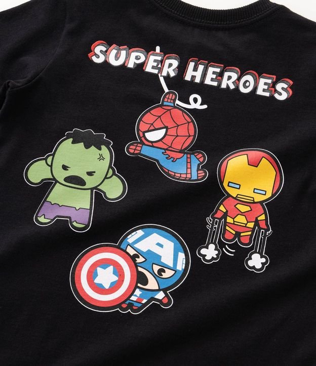Remera Infantil en Algodón con Estampado de Los Vengadores - Talle 2 a 6 años 5