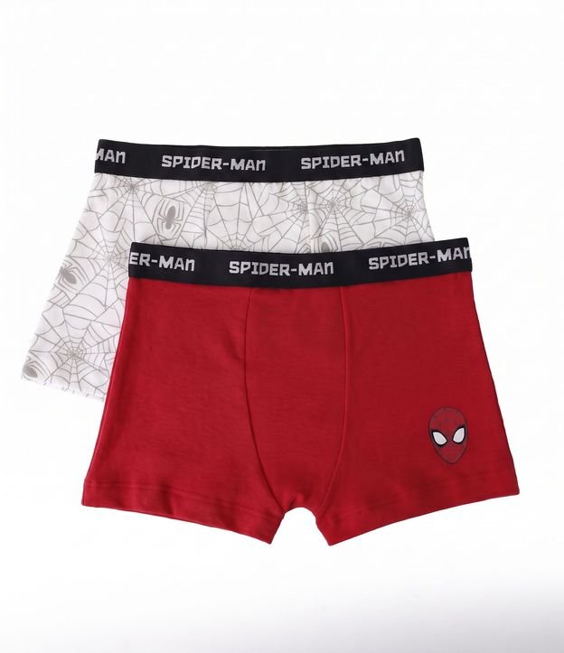 Kit 2 Calzoncillos Boxer Infantil en Algodón Spider - Tam  4 a 10 años 5