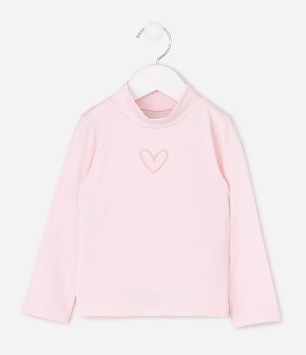 Blusa Slim Térmica con Cuello Alto - Talle 1 a 6 años 2