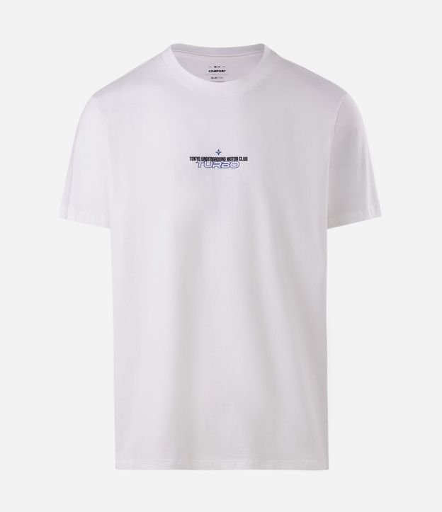 Remera Comfort en Algodón con Estampa de Carro Turbo 5