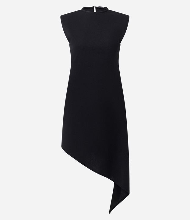 Vestido con Bajo Asimétrica