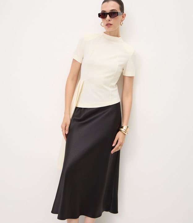 Pollera Midi Slip Satinada 2