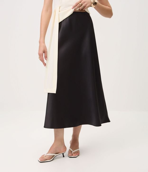Pollera Midi Slip Satinada 3