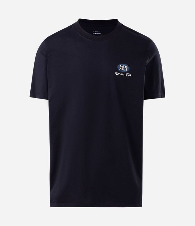 Remera Comfort en Algodón con Estampado de Carro 6