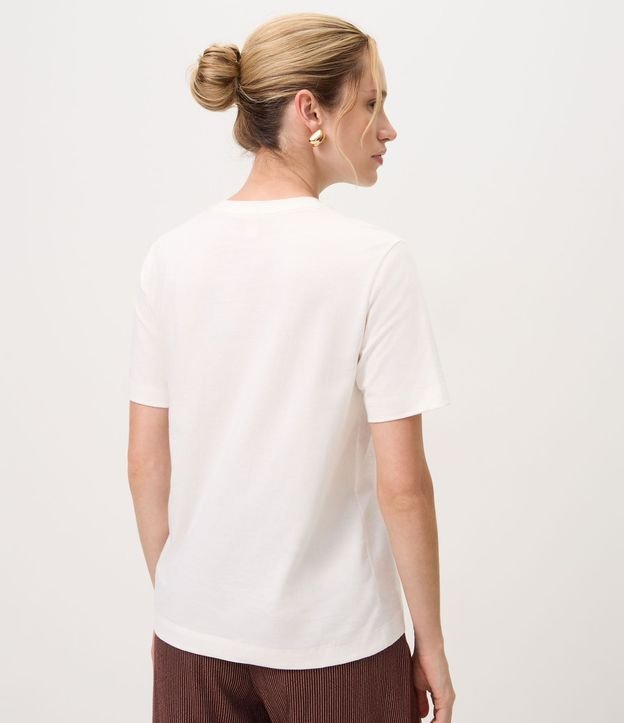 Blusa en Algodón con Bordado Richelieu 4