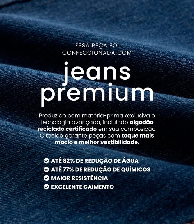 Pantalón Recto en Jeans Premium con Cintura Mediana 9