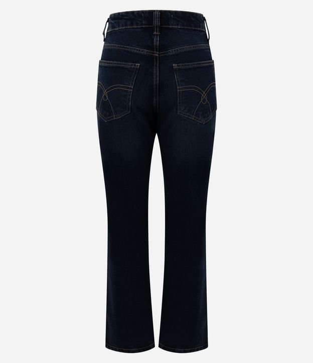 Pantalón Recto en Jeans Premium con Cintura Mediana 6