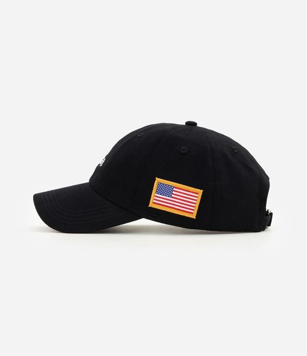 Gorra en Algodón NASA con Bandera Lateral EUA 5