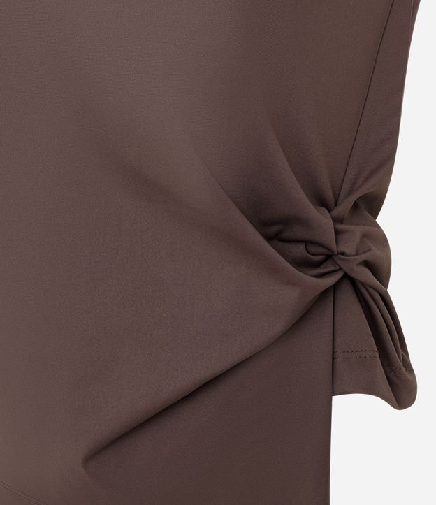 Blusa en Microfibra con Torcido Lateral 5