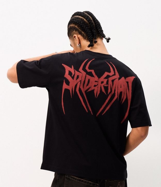 Remera Boxy en Algodón Spider-Man