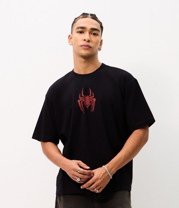 Remera Boxy en Algodón Spider-Man 3