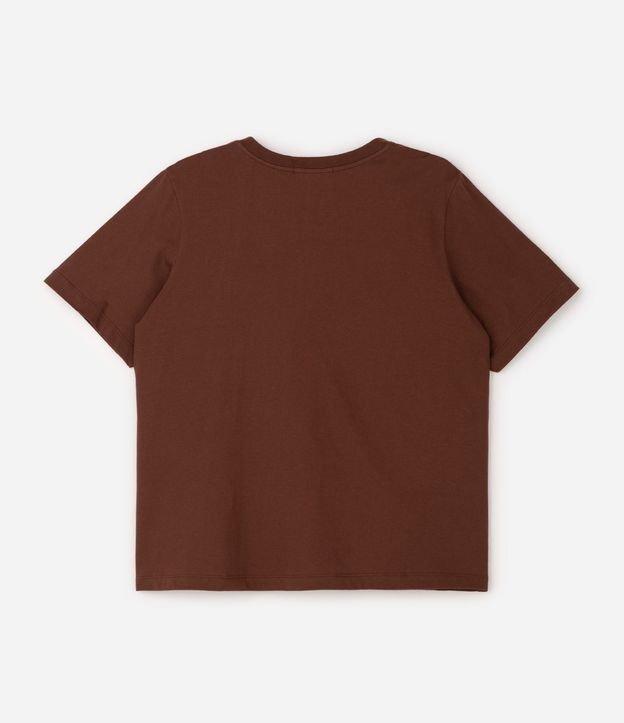 Blusa Regular en Algodón con Corazón y Lentejuelas Curve & Plus Size 6