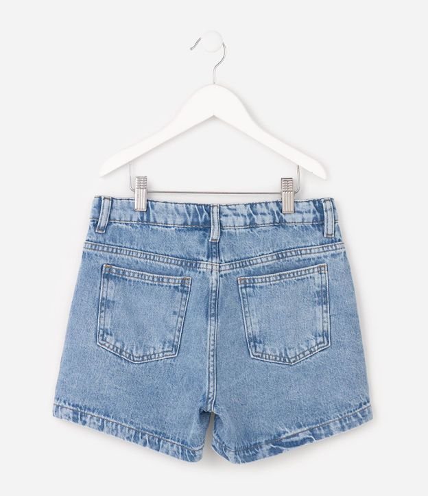Short Jeans Infantil de Cerezas - Talle 5 a 16 años 3