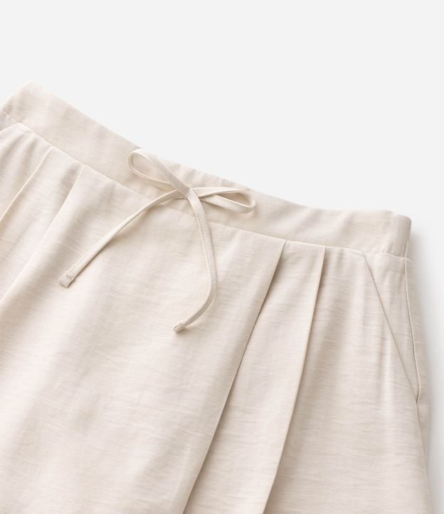 Short Pollera Infantil en Viscosa con Lazo - 5 a 16 años 5