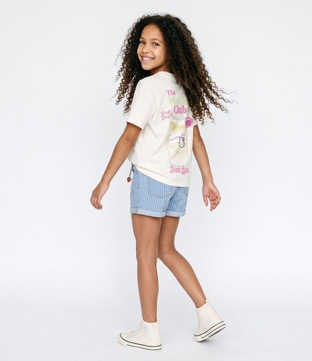 Remera Infantil Hello Kitty Estampado Matcha Club Relaxed  - Talle 5 a 16 años 7